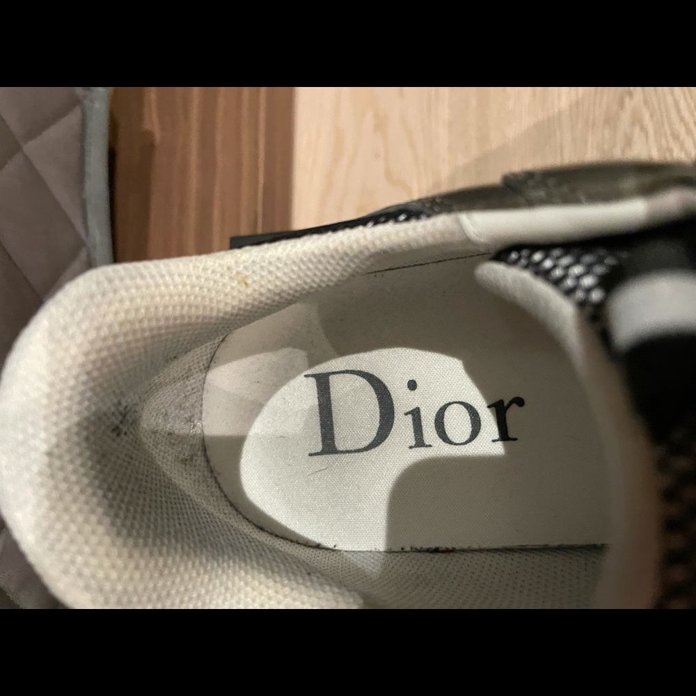 Christian Dior size 44 b22 sneakers black and silver - Picture 7 of 16